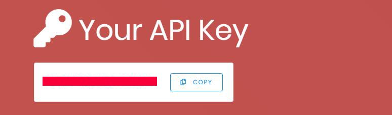 api key